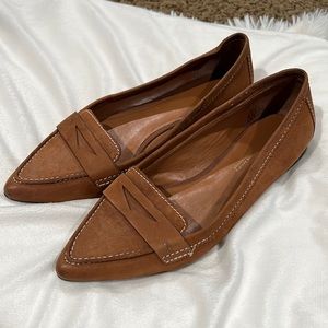 Franco Sarto Joella leather pointy flats